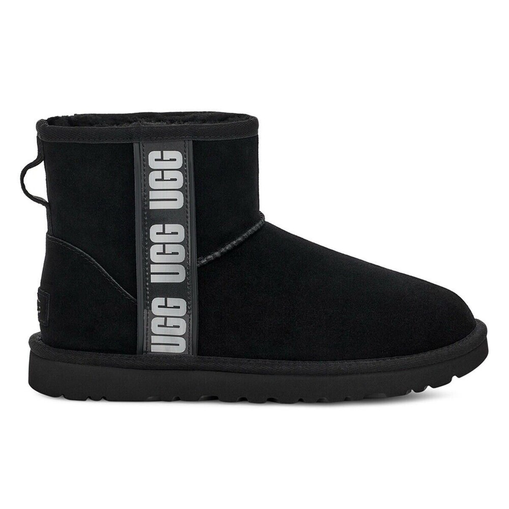 UGG WOMEN'S CLASSIC MINI SIDE LOGO II Size 8